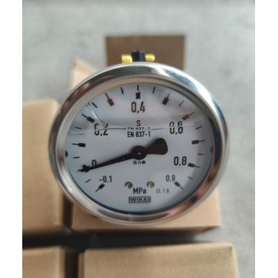 WIKA真空压力表8232856 -0.1/+0.9 MPa  M14*1.5