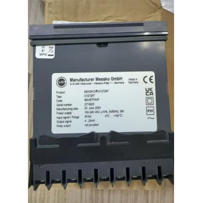 Messko 数字显示器 D1272AT 663-BTFANF pt100 0℃...+150℃ 4...20mA